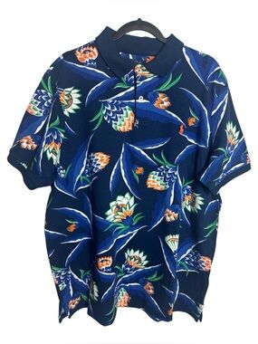 NWT Polo Ralph Lauren Tropical Bromeliad Classic Fit POLO XL